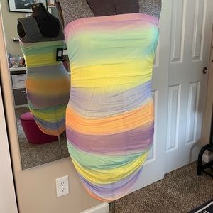Strapless dress